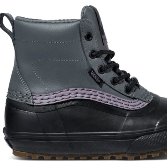 Vans Standard Mid Snow MTE - Gray/Black (Womens) - Picture 3 of 4